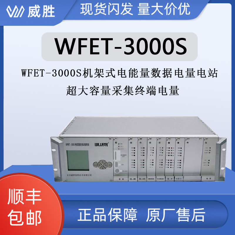 威胜WFET-3000S电能量数据采集电站 超大容量终端电能量采集器